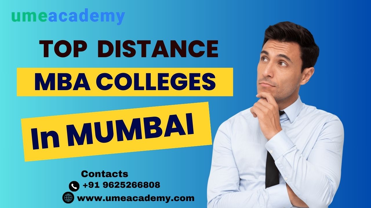 Top Distance Mba Colleges In Mumbai